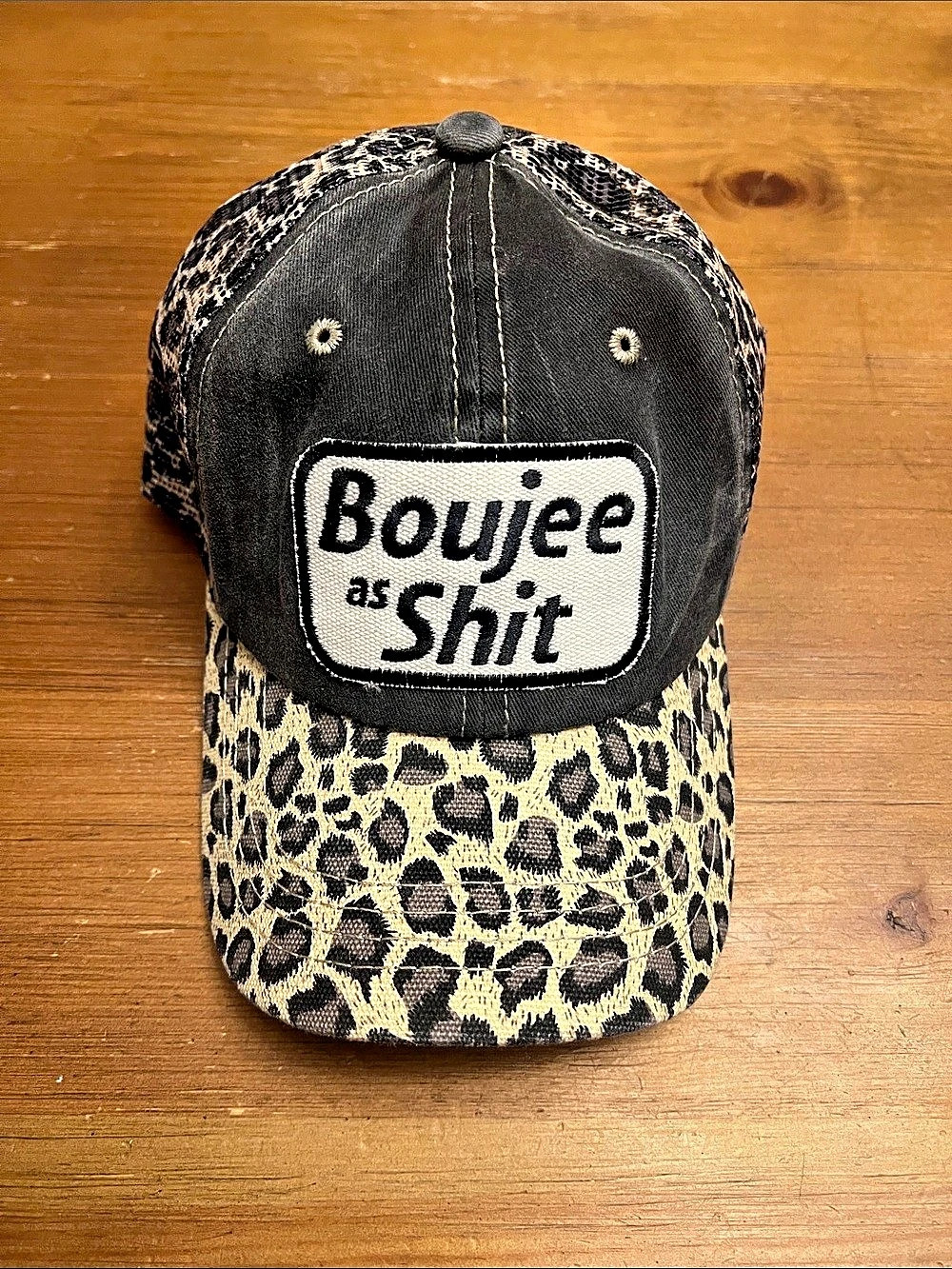 Jypsy Sisters Animal Print Trucker Hat NWT